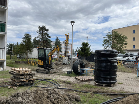 Kotłownia z pompą ciepła