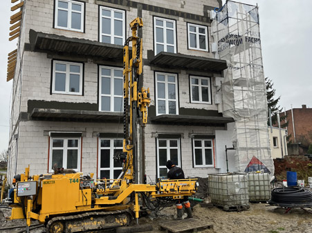 Kotłownia z pompą ciepła